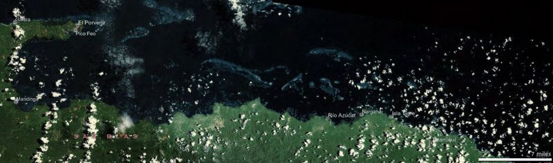 00- San Blas vu par satellite 